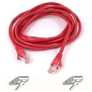 Belkin Cat5e Patch Cable. 3FT CAT5E RED PATCH CORD SNAGLESS ROHS 