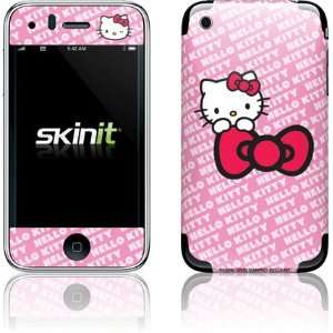   Skin for iPhone 3G/3GS   Pink Bow Peek Cell Phones & Accessories