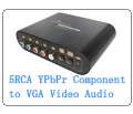 RCA & S Video to VGA Converter Wide Screen for DVD PC  