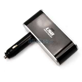 IN 1 Way Car Cigarette Lighter Power Spliter With USB Port  