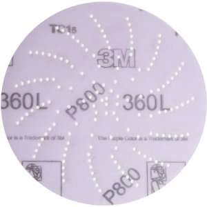 3M 360L P800 Grit, 5 Diameter Aluminum Oxide Clean Sanding Disc with 