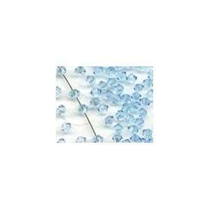  Aquamarine 3mm Bicone Arts, Crafts & Sewing