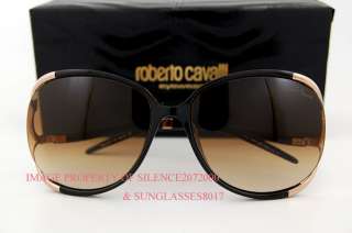 New Roberto Cavalli Sunglasses RC 530 530S 01F BLACK  
