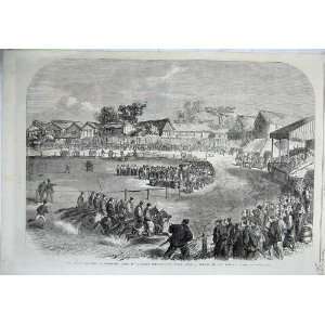  1865 Yokohama Horse Race Japanese Officers Japan War
