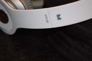 Beats by Dr. Dre Solo HD WHITE High Definition Headphones w 