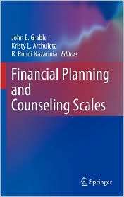 Financial Planning and Counseling Scales, (1441969071), John E. Grable 