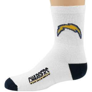  San Diego Chargers Youth Blue NFL Logo/Name Socks Sports 