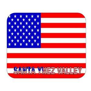  US Flag   Santa Ynez Valley, California (CA) Mouse Pad 