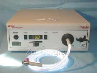 STRYKER 300 watt Xenon Endoscopy light source with Fiber Optic light 