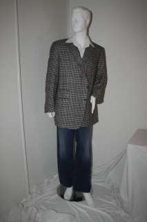 ERMENEGILDO ZEGNA Cashmere Suit Jacket COAT Sz 54 R  