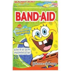  4473 Band Aid Sponge Bob 3/4 x 3 20 Per Box Part No. 4473 