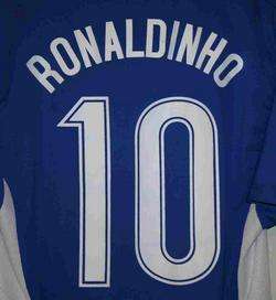 Ronaldinho Soccer Football Jersey CBF Brasil 10 Nike  