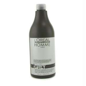Oreal Homme Grey Anti Yellowing Shampoo For Grey/White Hair (25.4 oz 