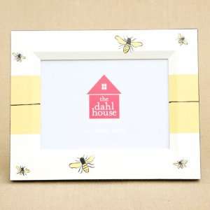  hand painted bee picture frame