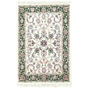   Knotted Persian Kashan New Area Rug From India   49769