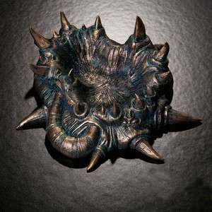   Unique Men gifts Brass Color Resin Zerg Nest Ashtray Hand Made  