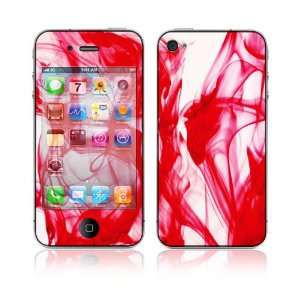  Apple iPhone 4G Decal Vinyl Skin   Rose Red Everything 