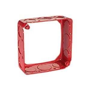  Raco 911 6 4SQ 1 1/2 Deep EXT. Red 