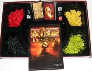 Risk Lord of the Rings Middle Earth Conquest Game LOTR  