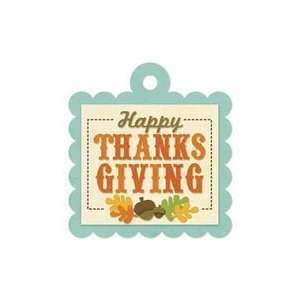  We R Memory Keepers   Embossed Tags   Happy Thanksgiving 