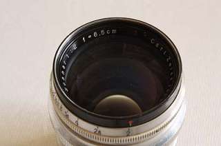 Leica Zeiss Jena Sonnar 85mm f2 M39 LTM Screw Thread Mount   Authentic 