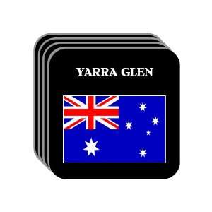  Australia   YARRA GLEN Set of 4 Mini Mousepad Coasters 