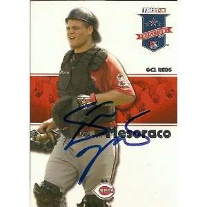  Devin Mesoraco Signed 2008 Projections Card Reds 