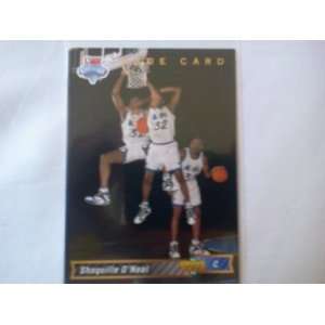   93 Upper Deck Shaquille Oneal Draft Trade Rc #1b