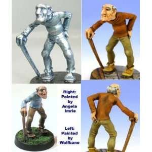  Hasslefree Miniatures Villagers   Old man Toys & Games