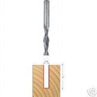 Freud 75 102 1/4 Inch Double Flute Up Spiral Router Bit  