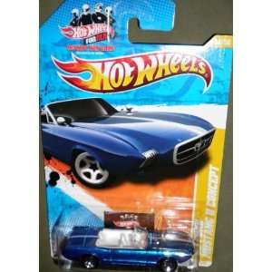  2011 HOT WHEELS NEW MODELS 14/50 BLUE CONVERTIBLE 63 FORD 