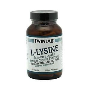  TwinLab/L Lysine 500mg