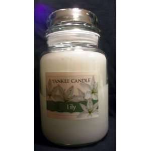  Yankee Candle 22 oz Large Jar Candle   LILY   Retired 