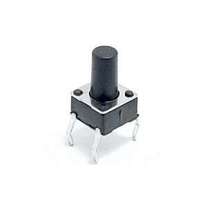 Tact Switch 6x6mm 9.5mm Through Hole SPST NO  Industrial 