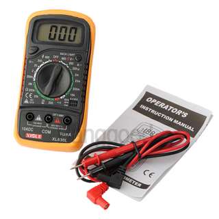   multimeter for measuring dc and ac voltage dc current resistance diode