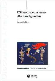 Discourse Analysis, (1405144270), Barbara Johnstone, Textbooks 