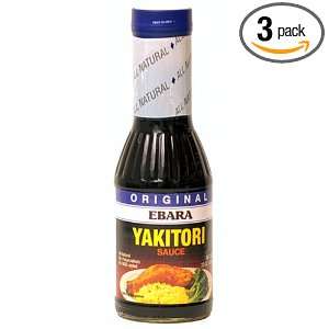 JES Yakitori Sauce, 15 Ounce Bottle (Pack of 3)  Grocery 