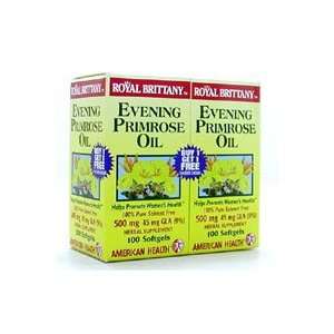 Royal Brittany Evening Primrose Oil 500mg   Buy 1 get 1 FREE, 100+100 