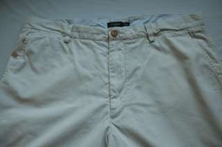CREW Mens 100% Cotton Summer Pants 36 x 32 1/2  