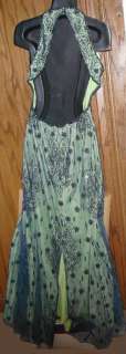 SEAN COLLECTION beaded Dress Gown size M  