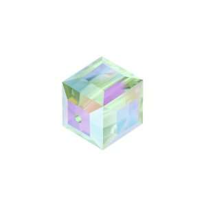  5601 8mm Faceted Cube Chrysolite AB Arts, Crafts & Sewing