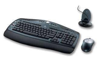 Logitech LX 700 Cordless Desktop Keyboard Mouse and Receiver 