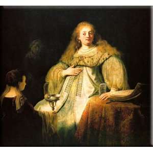  Artemisia 30x28 Streched Canvas Art by Rembrandt