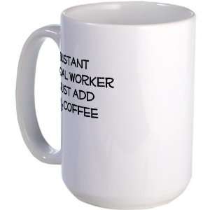 Instant Social Worker Medical Large Mug by   