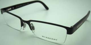 NEW BURBERRY BE 1156 1001 BLACK EYEWEAR RX FRAME *  