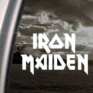    Iron Maiden Decal Metal Rock Band Window Sticker Automotive