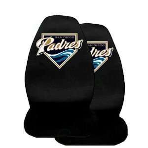   Diego Padres MLB Universal Car Truck SUV Bucket Seat Covers   One Pair