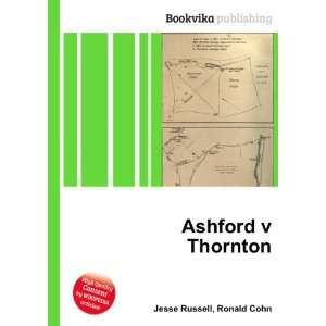  Ashford v Thornton Ronald Cohn Jesse Russell Books