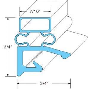    HOBART   268821 3 DOOR GASKET;24 1/8 X 60 1/2