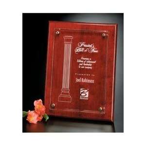  6077    Canterbury Rosewood Plaque 12 x 9 Office 